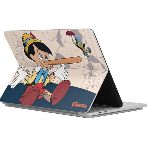 Disney Pinocchio and Jiminy Cricket Surface Laptop Studio Skin